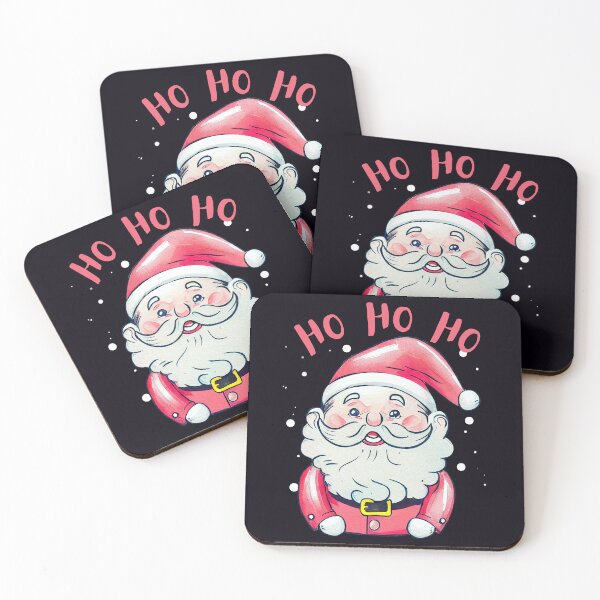 Item preview, Vintage Pink Santa and Snow, Cute Christmas Festive Fun designed and sold by madtoyman.