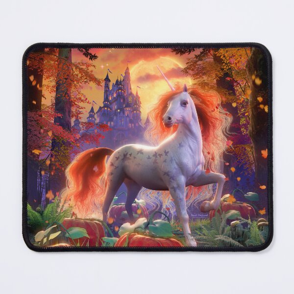 Item preview, Unicorn of the harvest moon-Pumpkins designed and sold by DavidPenfound.