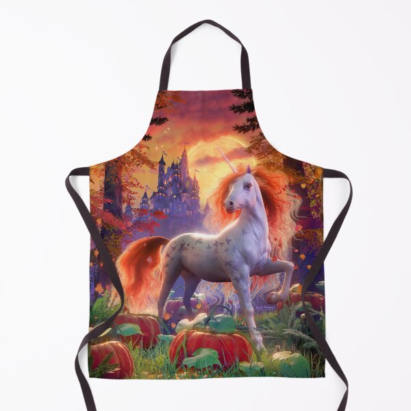 Item preview, Unicorn of the harvest moon-Pumpkins designed and sold by DavidPenfound.