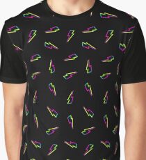 CMYK lightning (black) Graphic T-Shirt