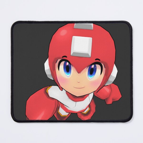 Item preview, Cute Megaman Smile - Red Rush Coil Alternate Color designed and sold by LemonBoost.