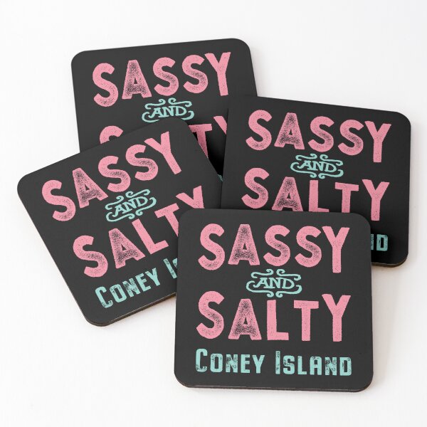 Item preview, Coney Island New York Sassy and Salty designed and sold by Futurebeachbum.