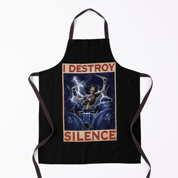 Item preview, DRUM I Destroy Silence  designed and sold by SEANPARKERAU.