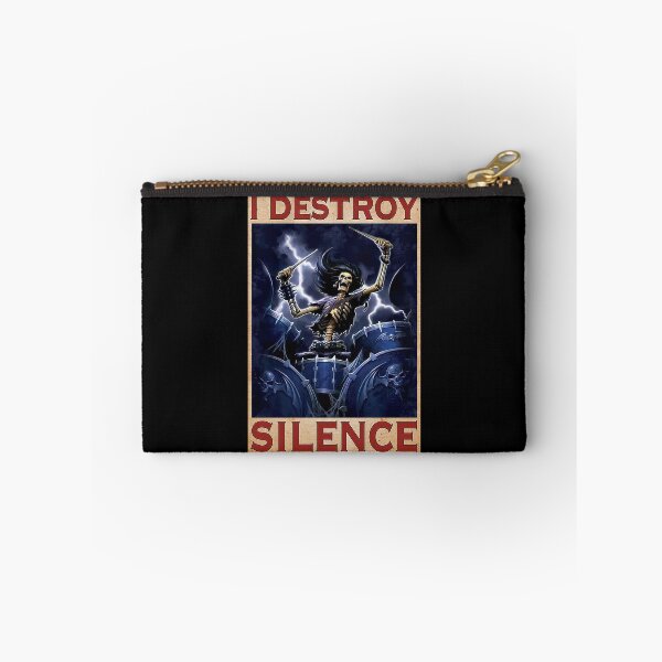 Item preview, DRUM I Destroy Silence  designed and sold by SEANPARKERAU.