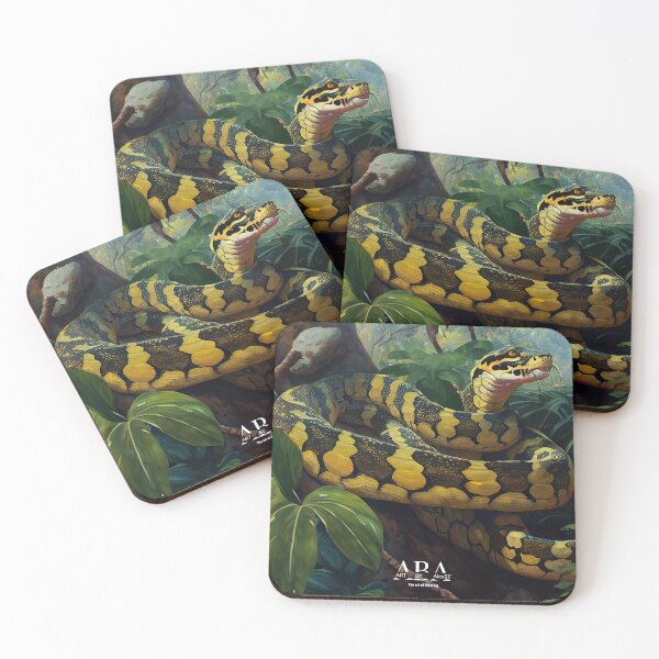 Item preview, Tropical Anaconda  - Oil Painting designed and sold by ABArtByAlexST.