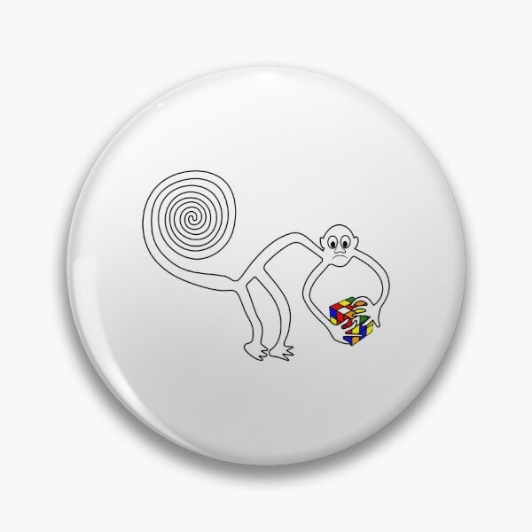 Item preview, Monkey with a complex puzzle designed and sold by siloto.