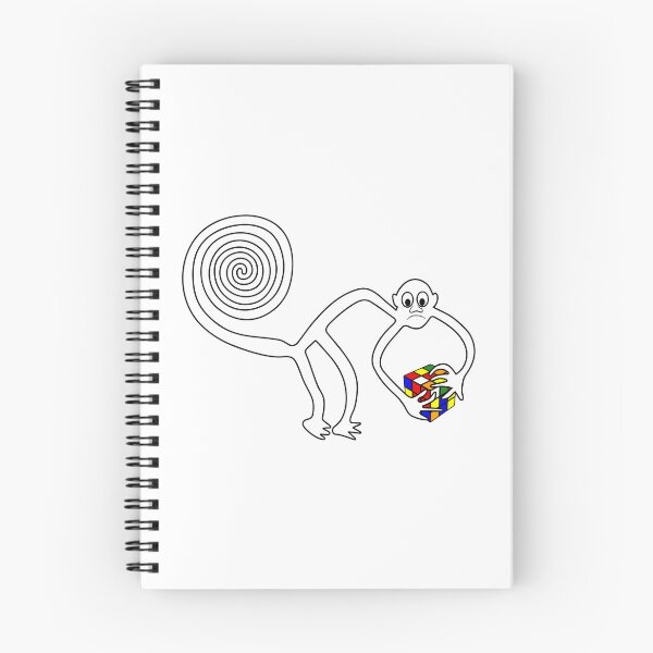 Item preview, Monkey with a complex puzzle designed and sold by siloto.