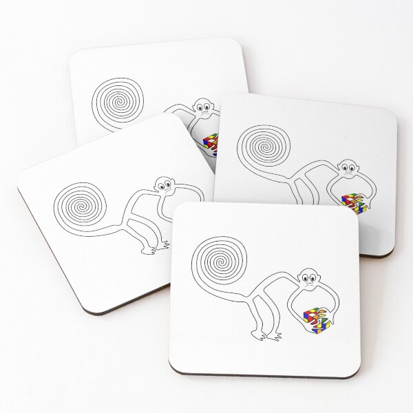 Item preview, Monkey with a complex puzzle designed and sold by siloto.