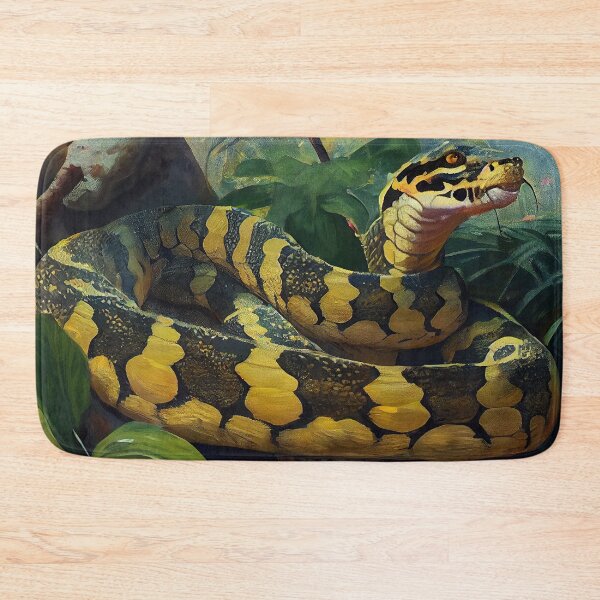 Item preview, Tropical Anaconda  - Oil Painting designed and sold by ABArtByAlexST.