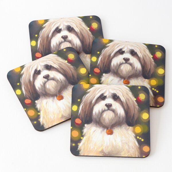 Item preview, Cute Havanese Drawing designed and sold by WeHeartAnimals.