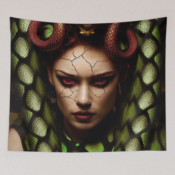 Item preview, Medusa (Variation 4) designed and sold by OccultDreams.