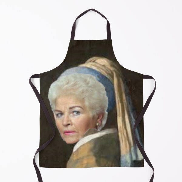 Item preview, Girl with a Pat Butcher Earring - Funny designed and sold by purplevamp.