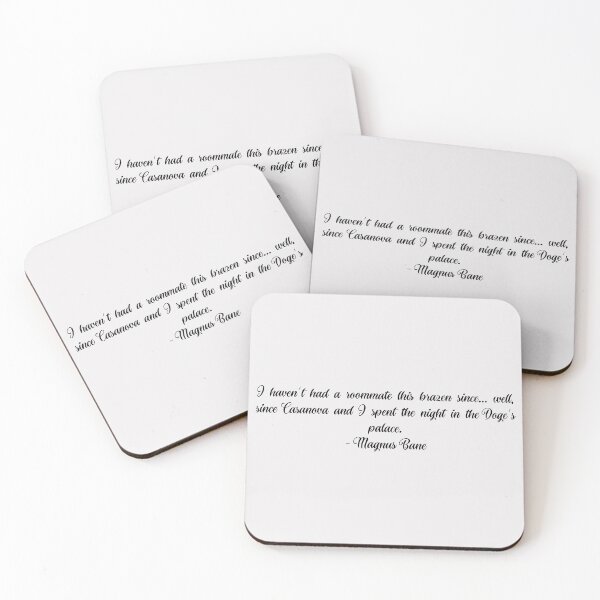 Item preview, Magnus Bane Quote - 5 designed and sold by BeCreativeArts.