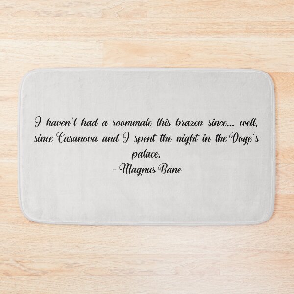 Item preview, Magnus Bane Quote - 5 designed and sold by BeCreativeArts.