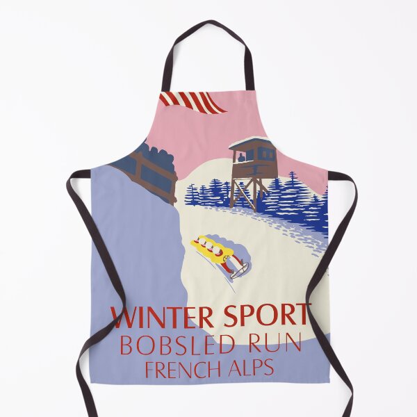 Item preview, Retro winter sports French Alps designed and sold by aapshop.