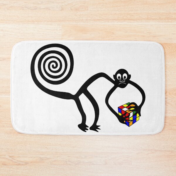 Item preview, Monkey with a complex puzzle designed and sold by siloto.