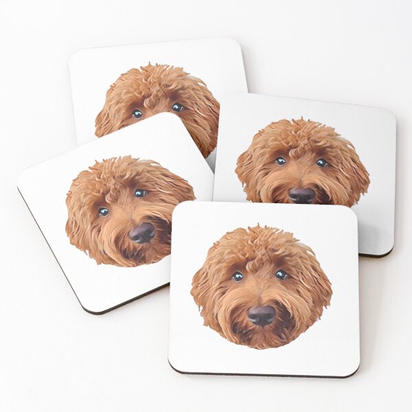 Item preview, Goldendoodle - Cute Doodle Dog Design designed and sold by luckymooninc.