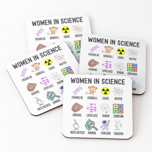 Item preview, Women In Science - Female Scientist, Women's History Month, Kids STEM, The Future Is Female, Girls Empowerment, Women in STEM, Women's Empowerment designed and sold by jadedscientist.