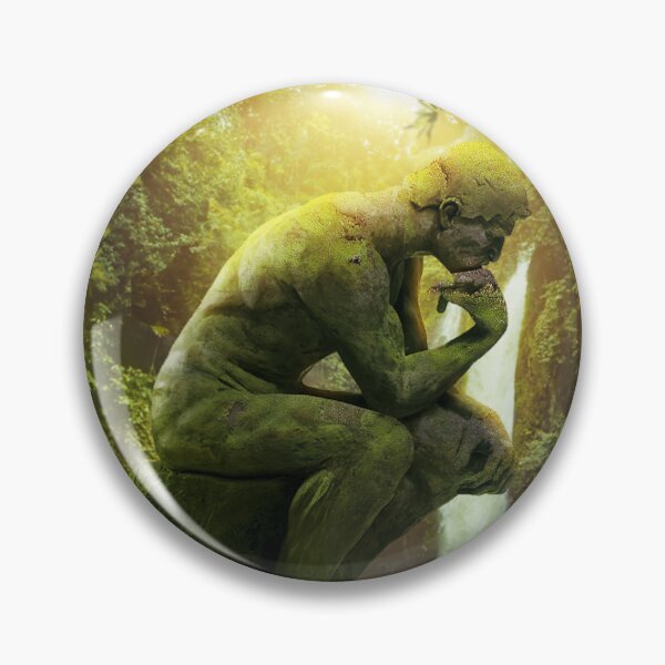Item preview, Thinking's Man Statue designed and sold by Claw-PSD.