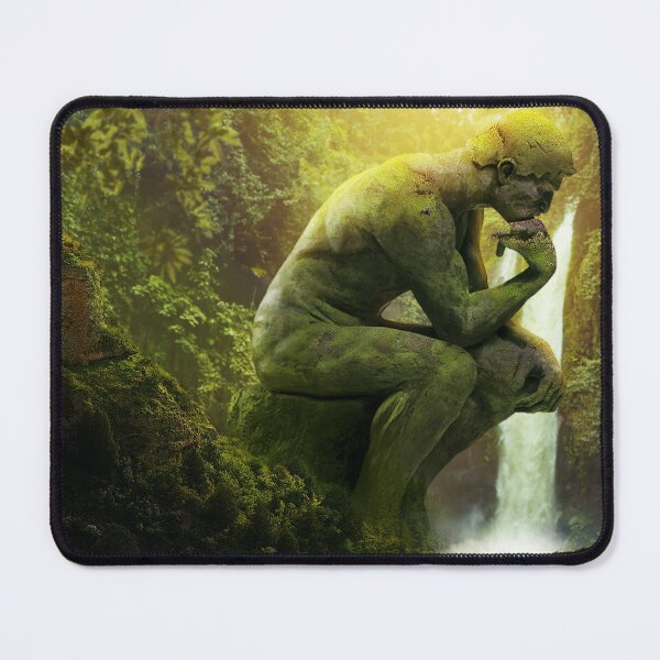 Item preview, Thinking's Man Statue designed and sold by Claw-PSD.