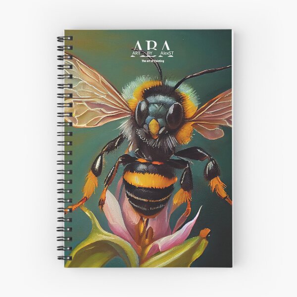 Item preview, Tropical Bee- Oil Painting designed and sold by ABArtByAlexST.