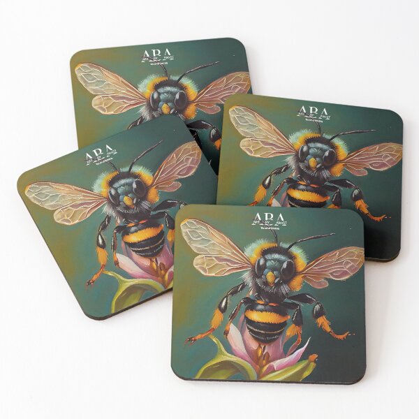 Item preview, Tropical Bee- Oil Painting designed and sold by ABArtByAlexST.