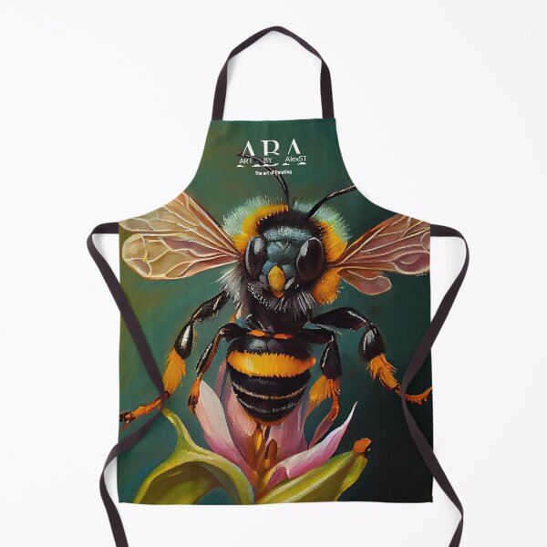 Item preview, Tropical Bee- Oil Painting designed and sold by ABArtByAlexST.