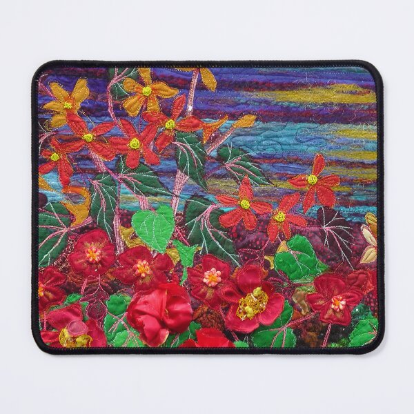 Item preview, Stunning scarlet begonias designed and sold by NisaKiley.