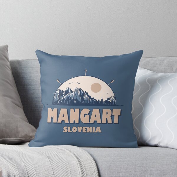 Item preview, Mangart Slovenia Vintage Mountain Hiking Design designed and sold by CynthiaGraphics.