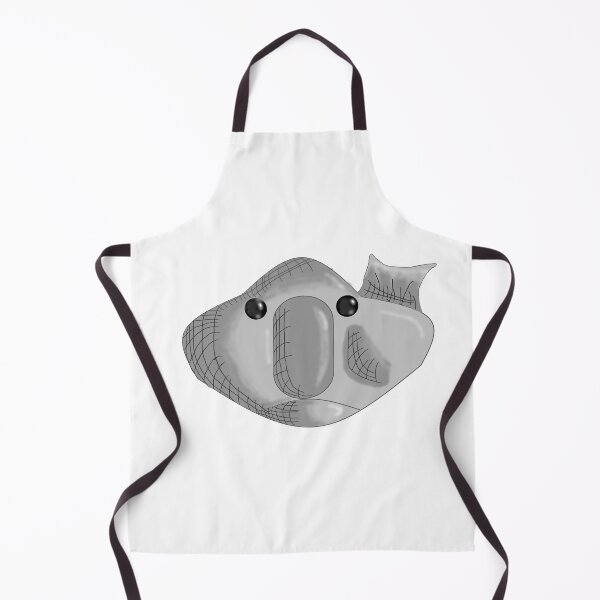 Item preview, gray blobfish in popart style designed and sold by Laborareh.