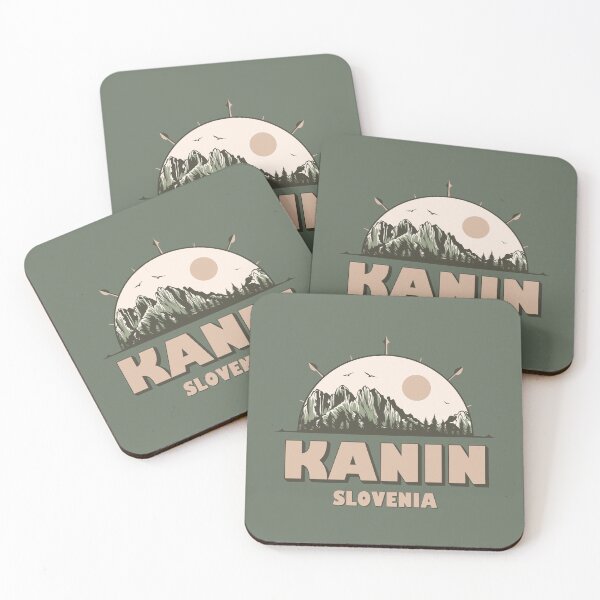 Item preview, Kanin Slovenia Vintage Mountain Hiking Design designed and sold by CynthiaGraphics.