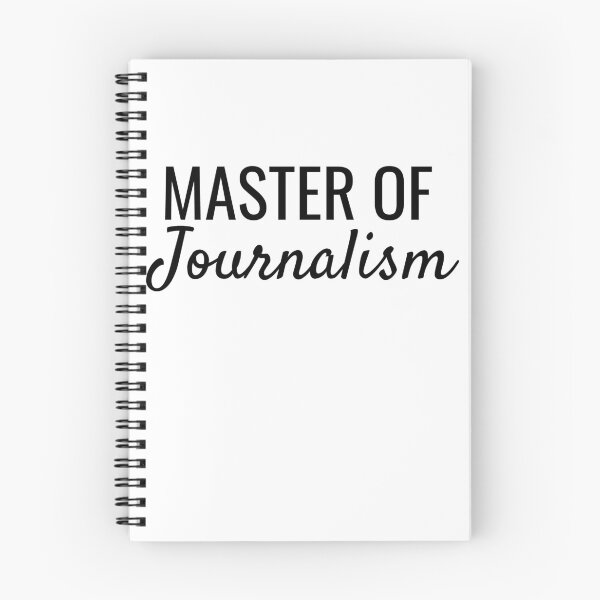Item preview, Master of Journalism designed and sold by SarahJisri.