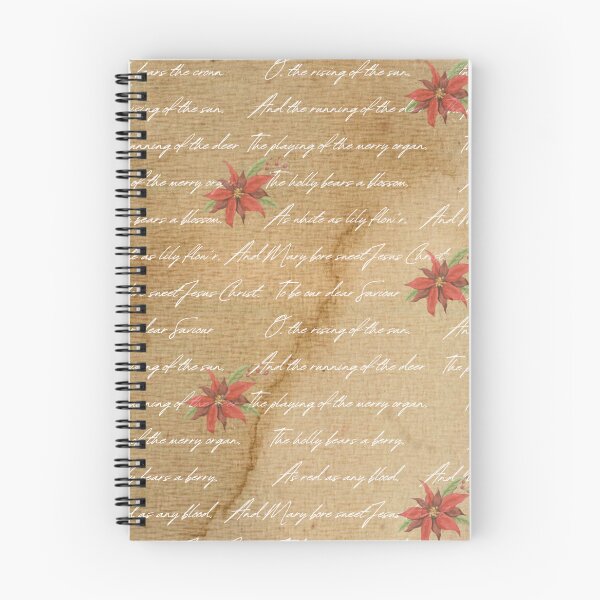 Item preview, Nostalgic Christmas Red Poinsettias designed and sold by OByD.