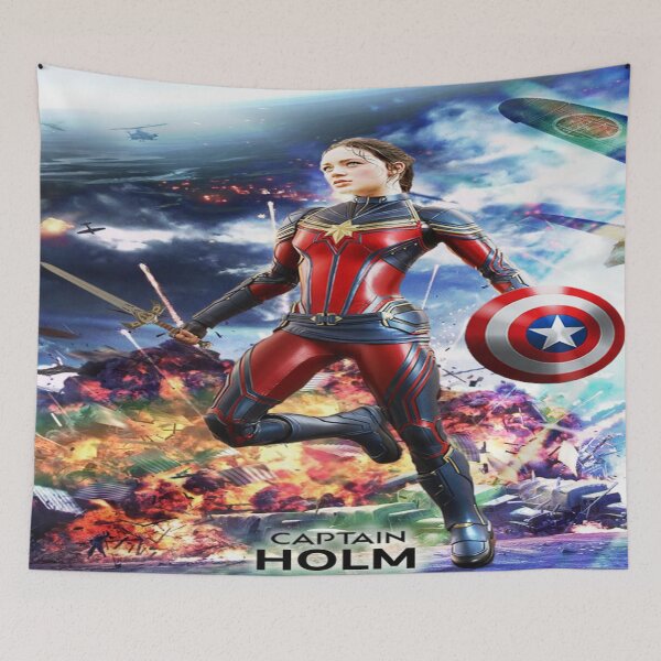 Item preview, Amalia Holm - Captain Holm Poster designed and sold by CatiaCosta.