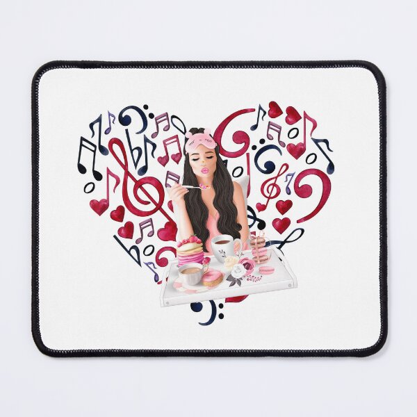Item preview, Woman Music Love Heart Notes Take Care designed and sold by wescor5000.