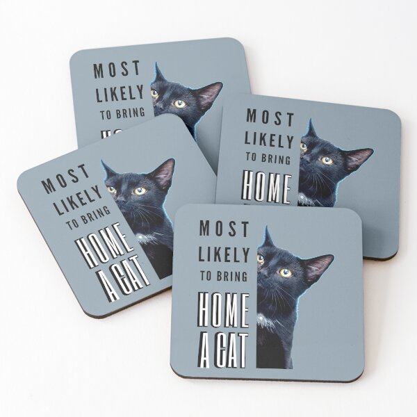 Item preview, Most Likely To Bring Home A Cat, Lovely Cat Lovers  designed and sold by Reddiamond3 ⭐⭐⭐⭐⭐.