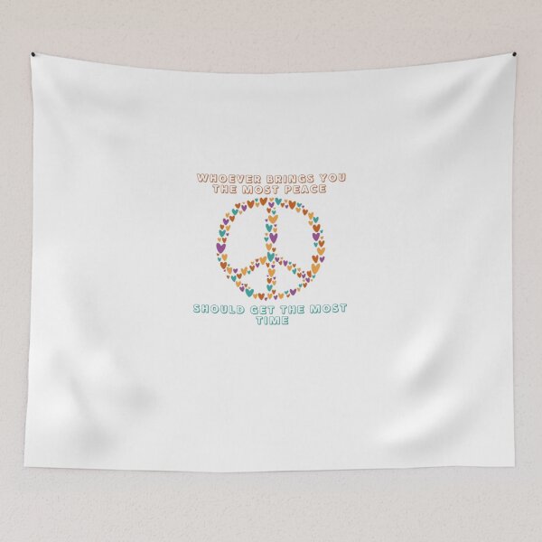 Item preview, Whoever Brings You The Most Peace Should Get The Most Time designed and sold by justu-.