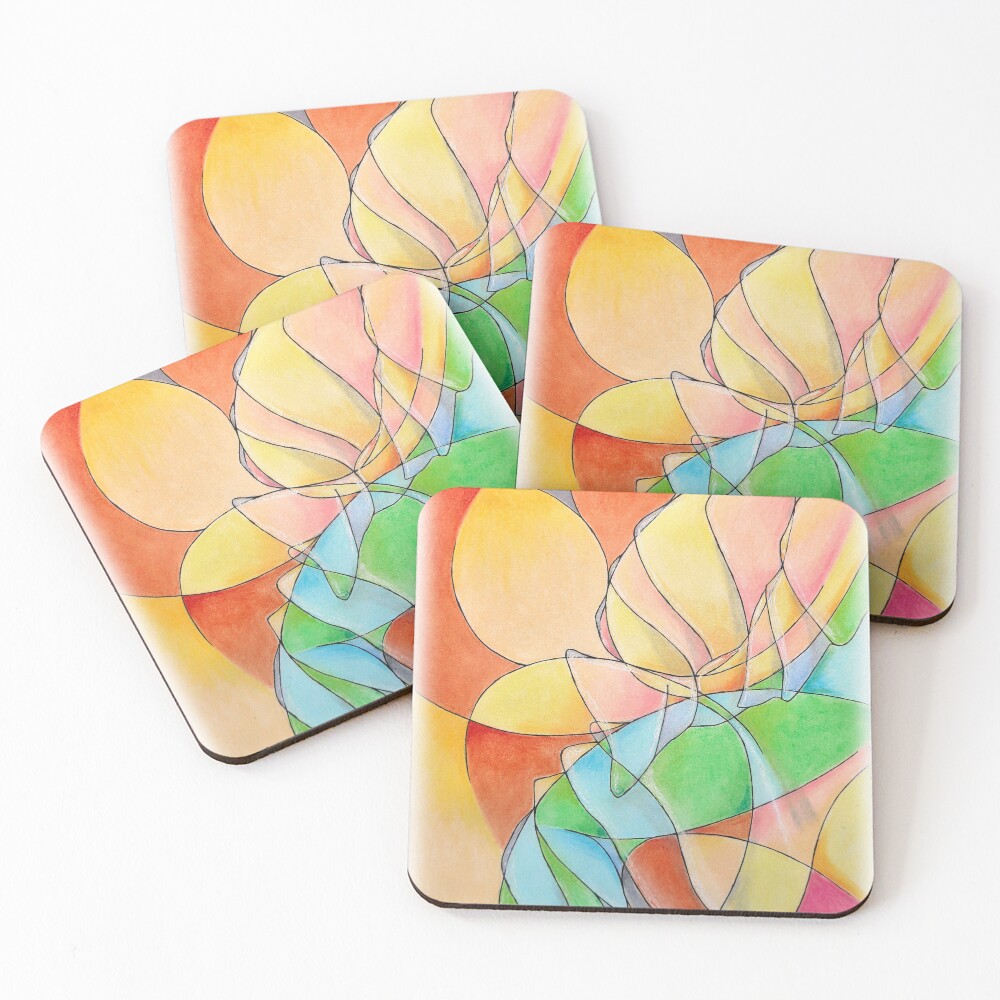 Item preview, Coasters (Set of 4) designed and sold by light-blower.
