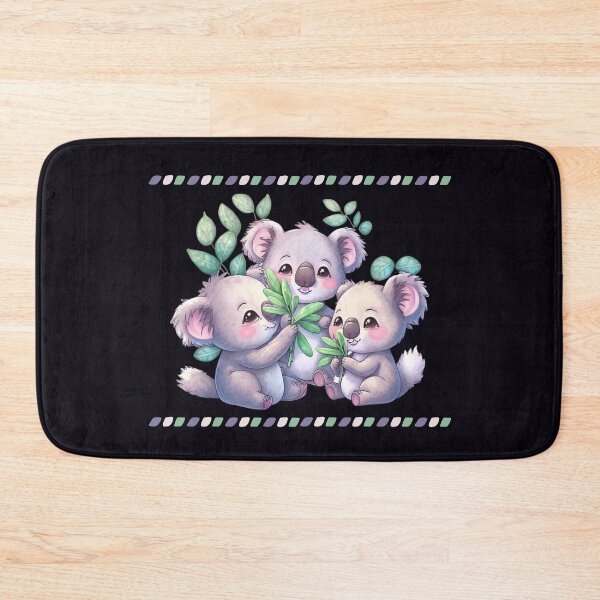Item preview, Australian Koala Family Eating Eucalyptus, Koala Lover Fun designed and sold by madtoyman.