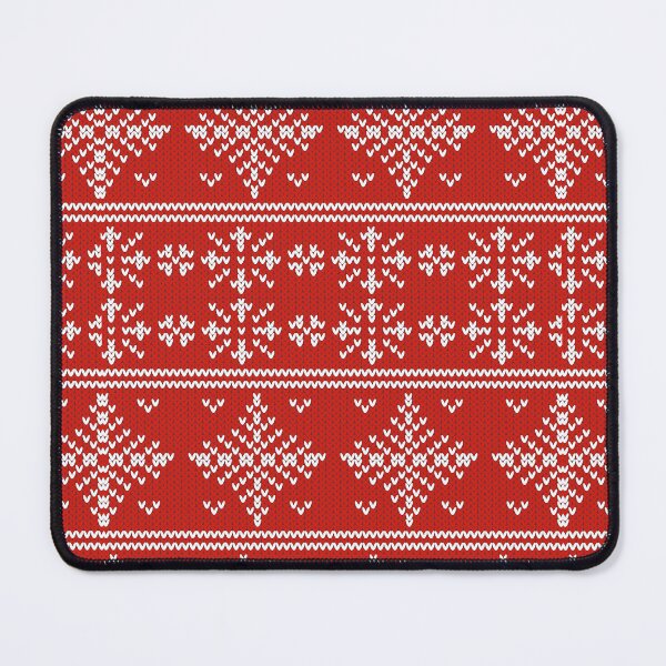 Item preview, Scandinavian Red Winter Christmas Knitting Pattern designed and sold by Dewlangrial.