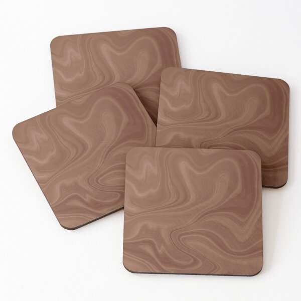 Item preview, Spice Brown Swirl Marble designed and sold by Design Minds Boutique.