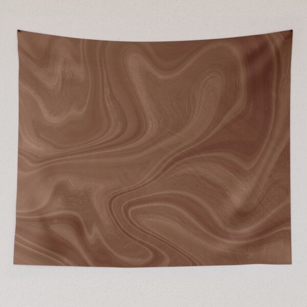 Item preview, Spice Brown Swirl Marble designed and sold by Design Minds Boutique.
