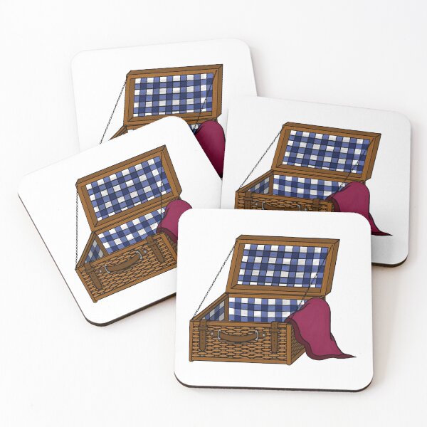 Item preview, Picnic Basket & Blanket designed and sold by honeybeepaper.