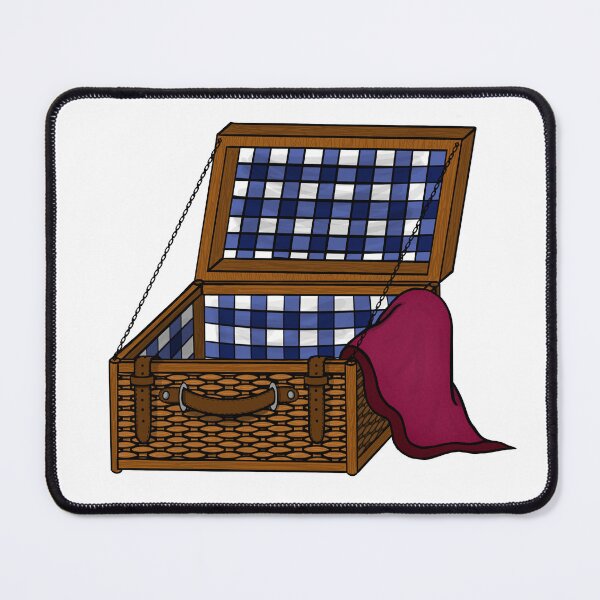 Item preview, Picnic Basket & Blanket designed and sold by honeybeepaper.