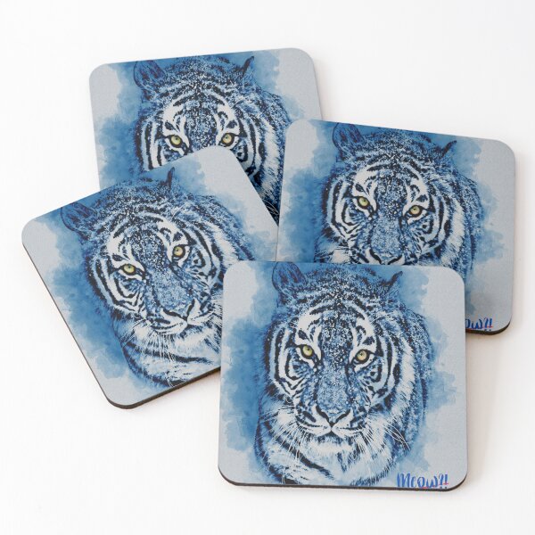 Item preview, Tiger In Blue designed and sold by seriyusink69.