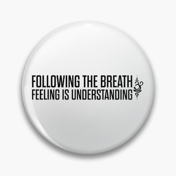 Item preview, FOLLOWING THE BREATH | FEELING IS UNDERSTANDING designed and sold by axelle1410.