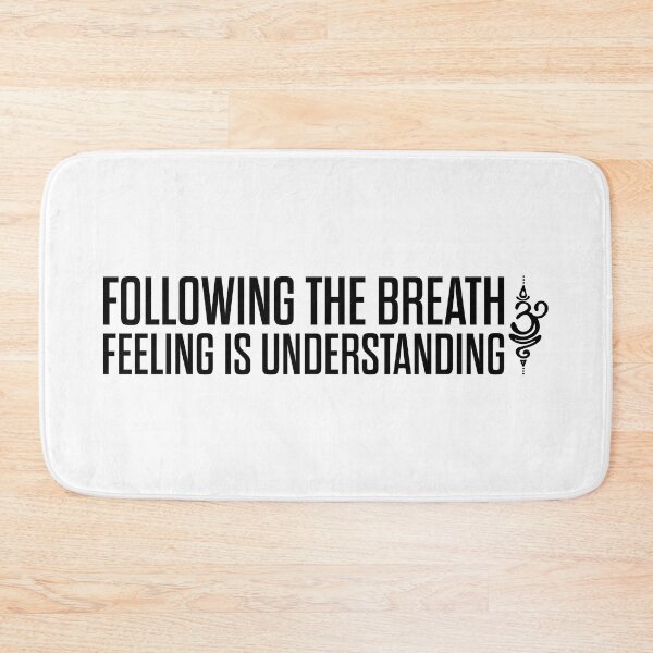 Item preview, FOLLOWING THE BREATH | FEELING IS UNDERSTANDING designed and sold by axelle1410.