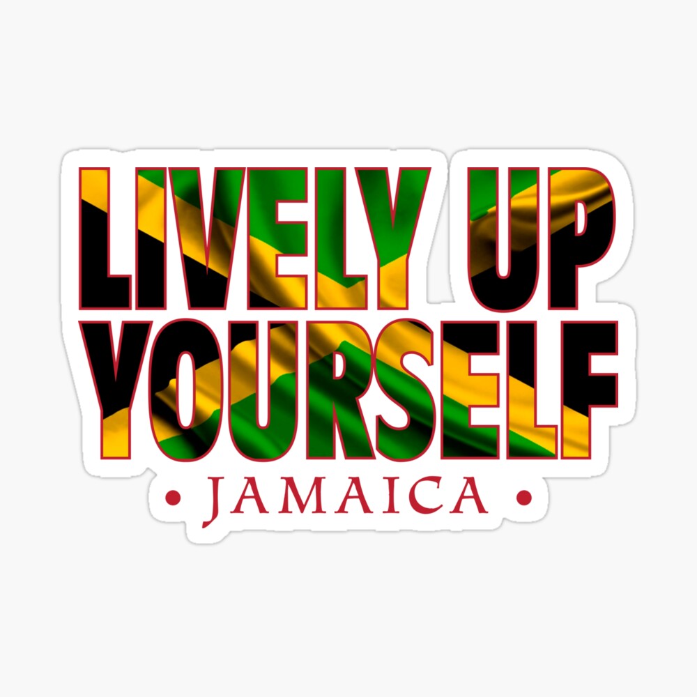 Lively Up Yourself Poster By Futurebeachbum Redbubble