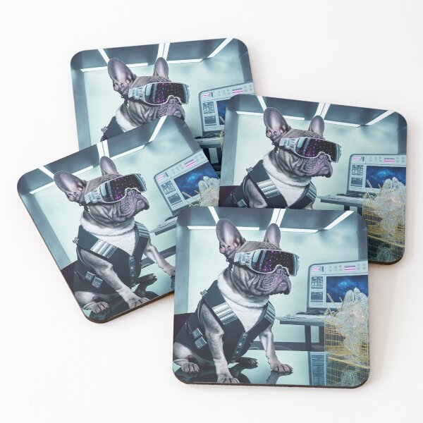 Item preview, Astronaut french bulldog designed and sold by osssoconcept.