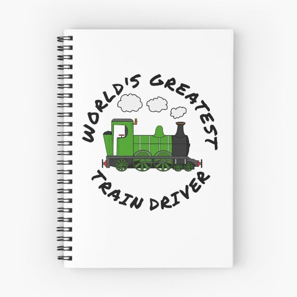 Item preview, World's Greatest Train Driver Railway Enthusiast (Green) designed and sold by doodlerob.